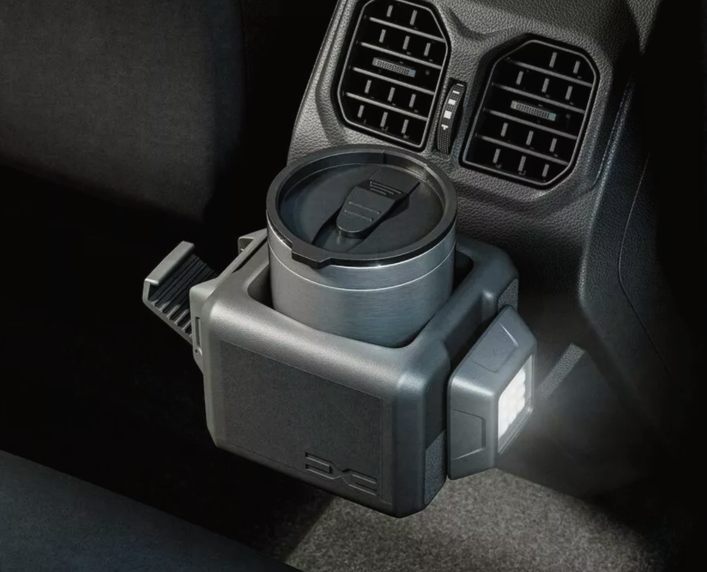 DACIA 3 in 1 - Getränkehalter + Lampe + Haken YOUCLIP