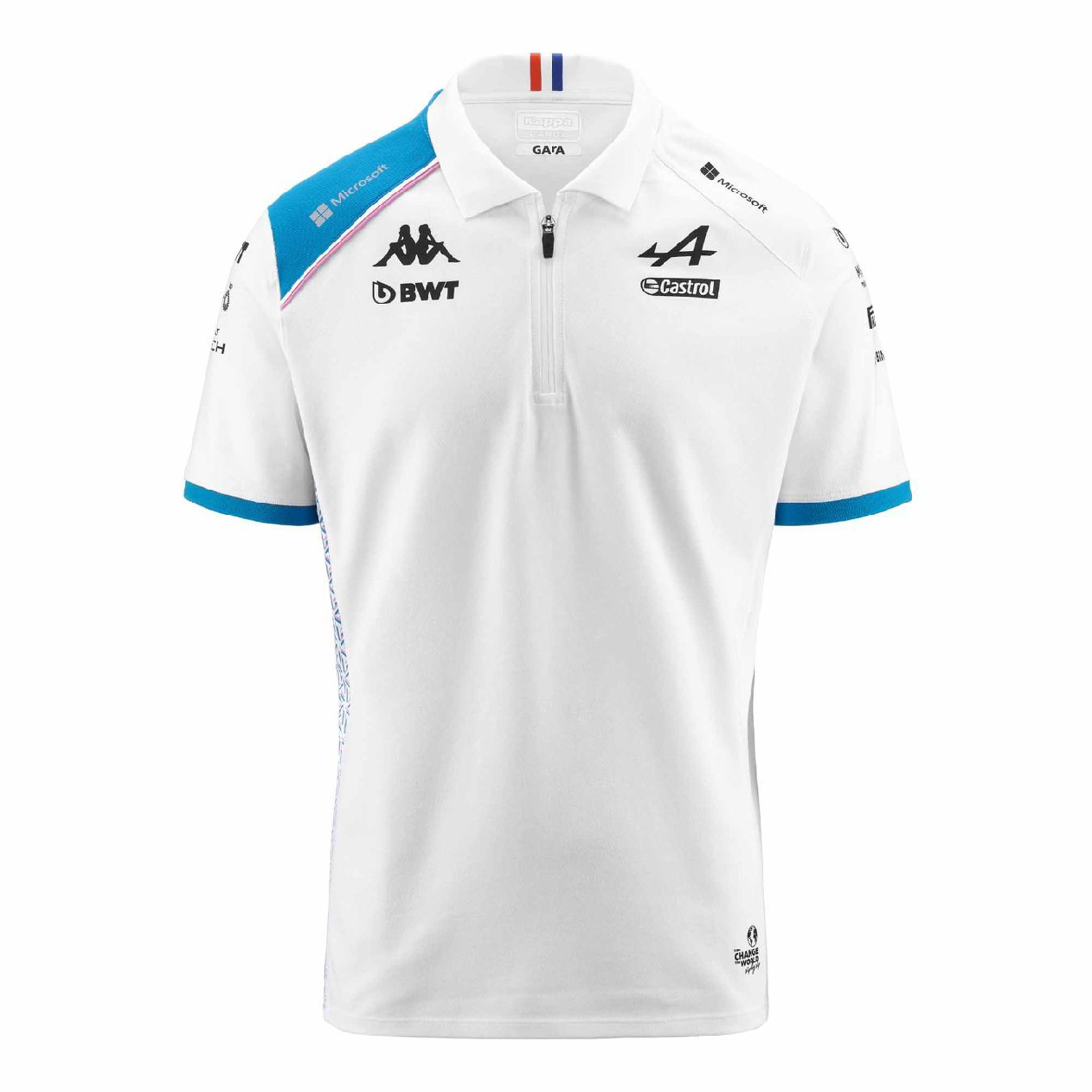 BWT ALPINE F1® Team Polo weiß Herren